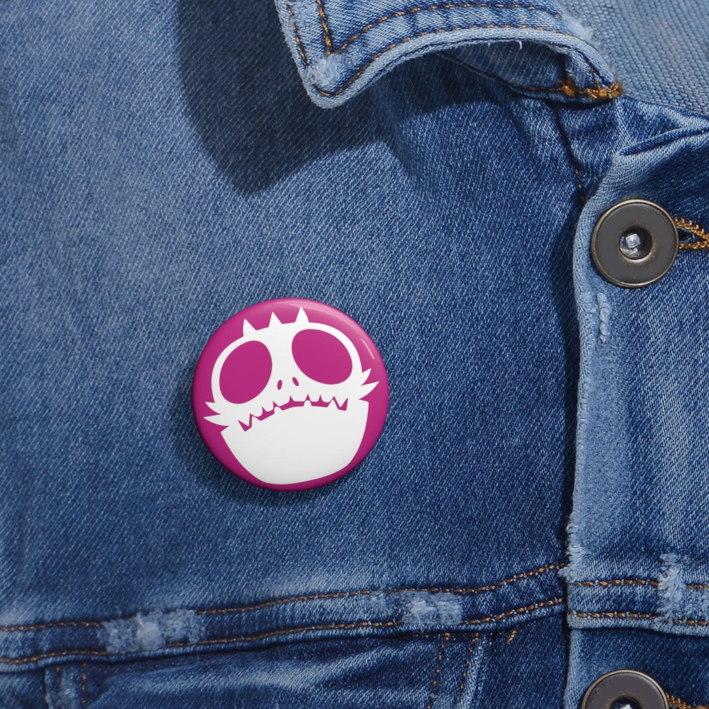 Love Monster Pin Buttons