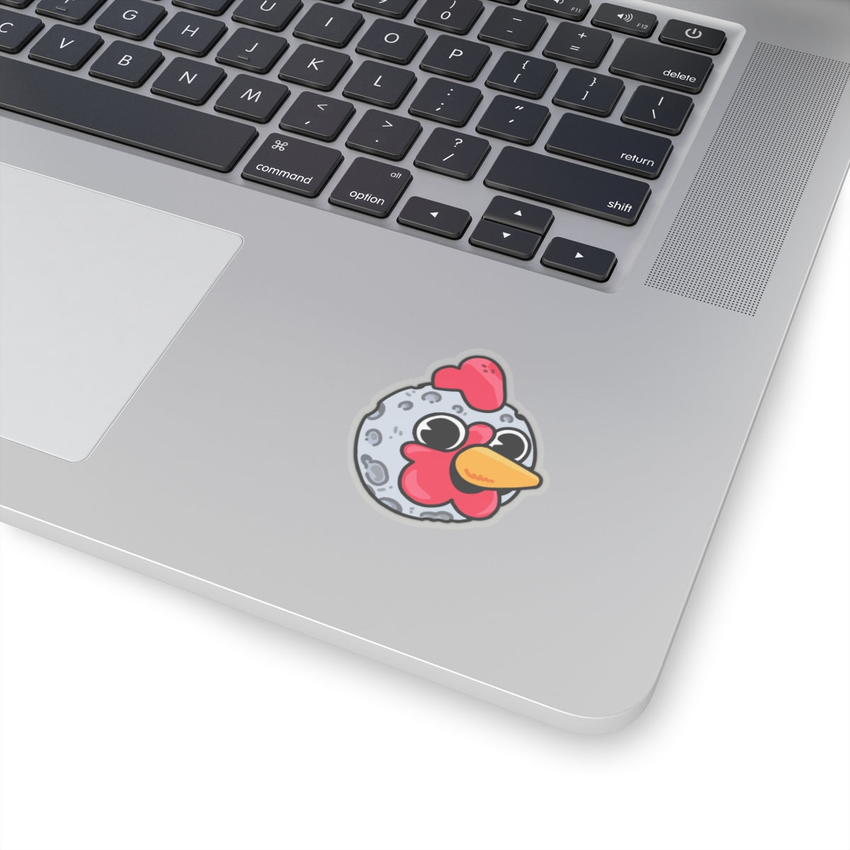 Gravy Fan Art COQ Head Moon Sticker Funny Chicken (Chikn)