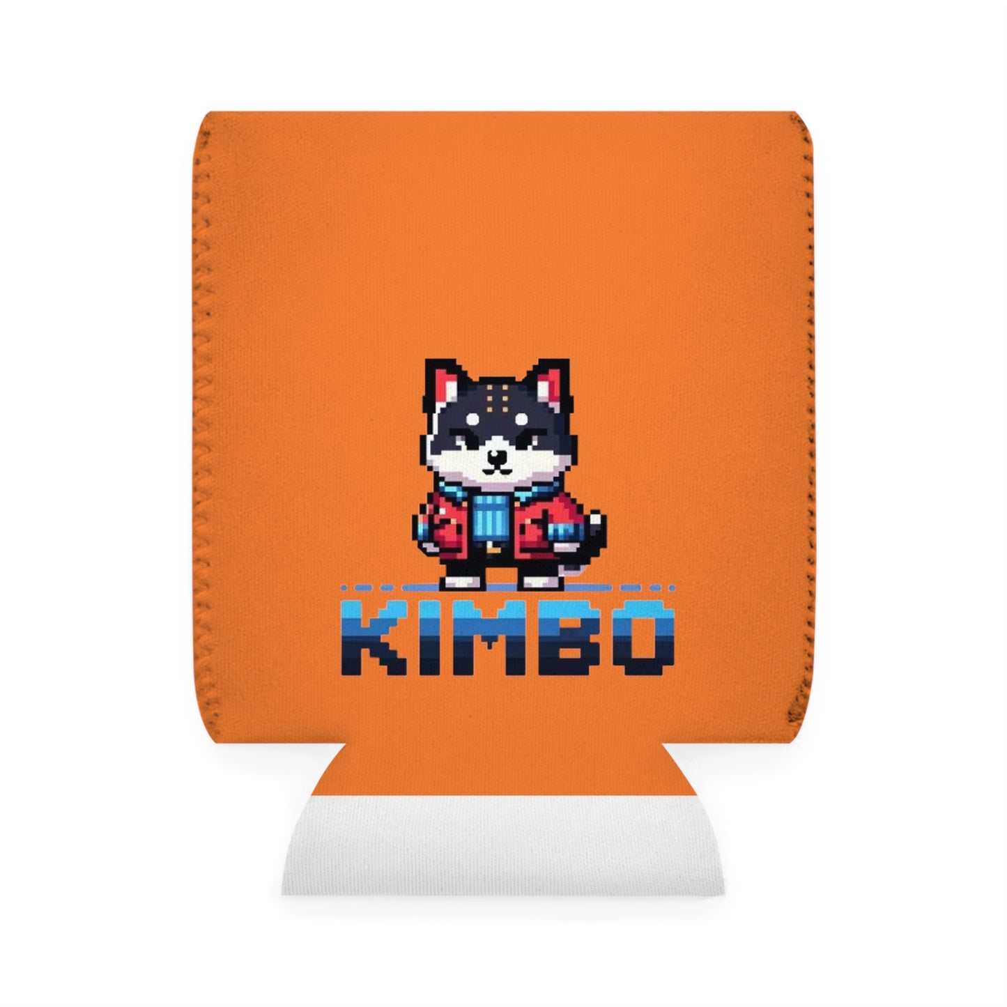 KIMBO Light Orange Can Cooler Sleeve COQ INU 0x420 #KIMBO Blue By Nifty