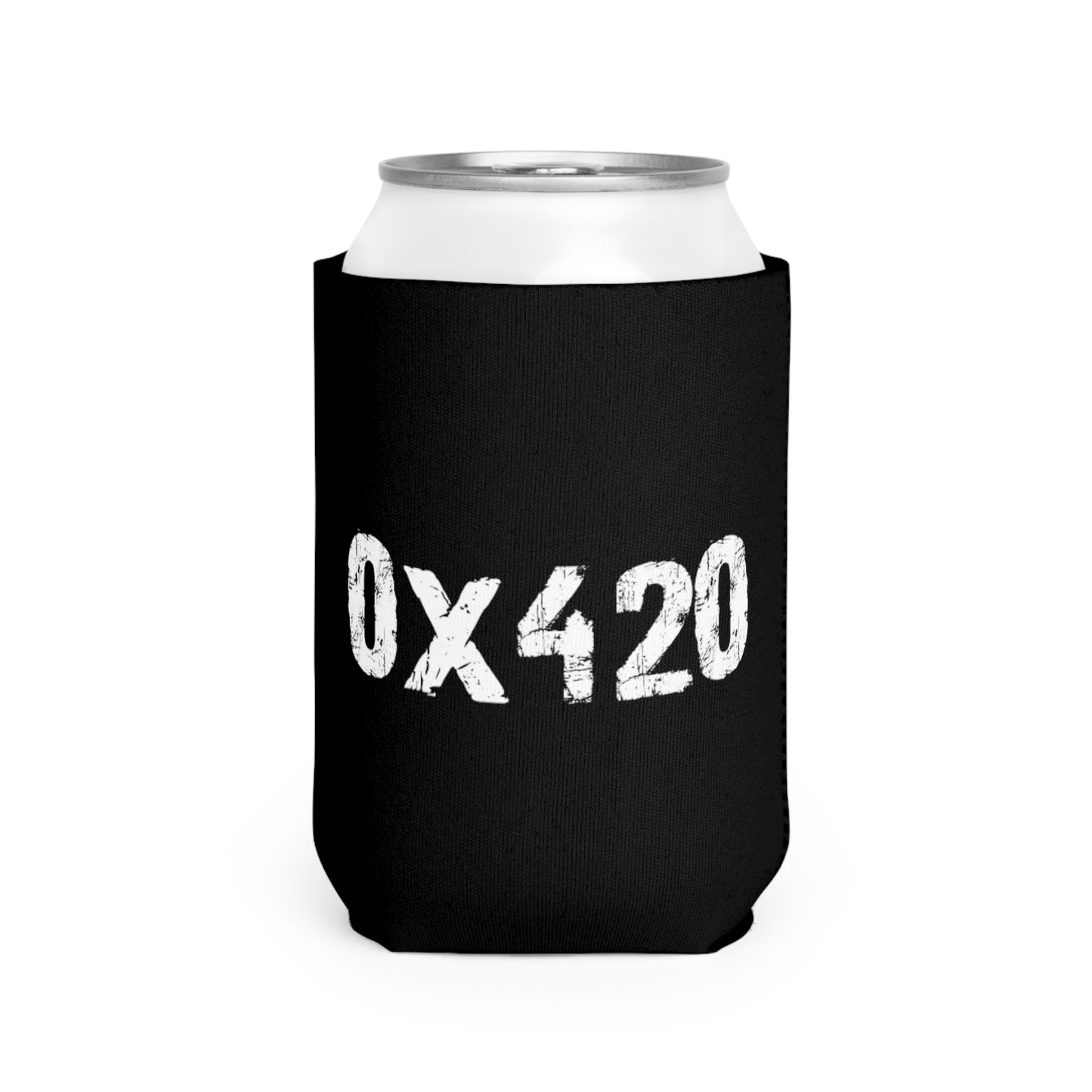 Copy of Can Cooler Sleeve Fan Art COQ INU White Text by Nifty