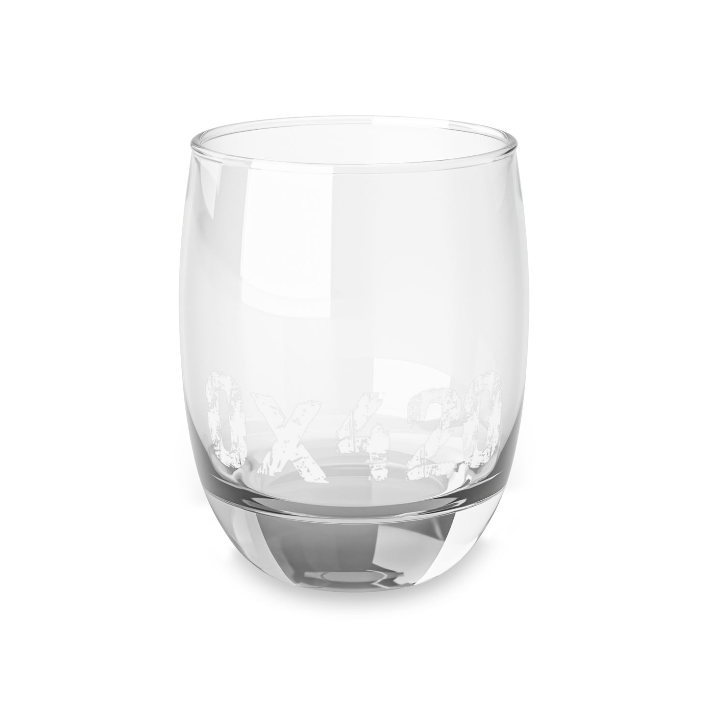 Whiskey Glass 0x420 White Text COQ INU by Nifty