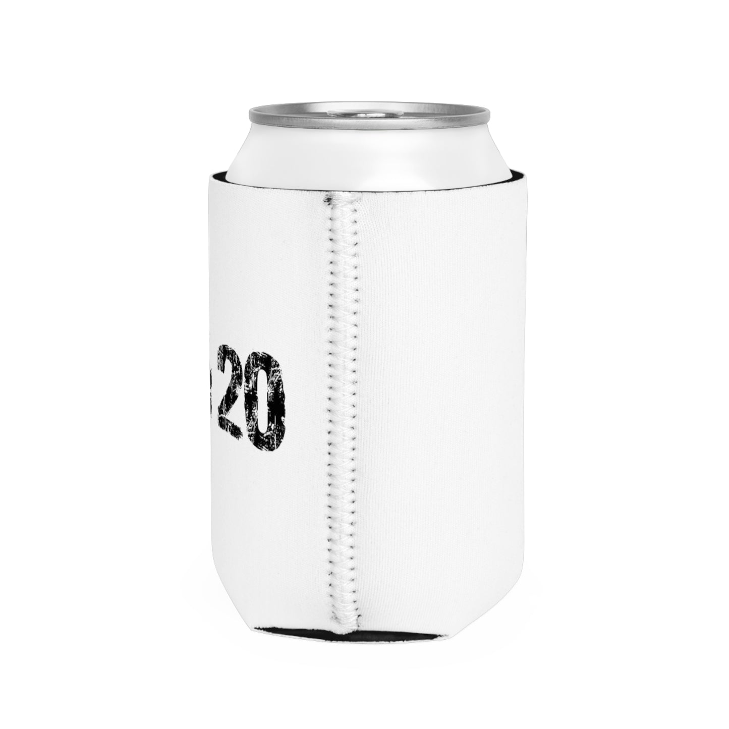 Can Cooler Sleeve Fan Art COQ INU Black Text by Nifty