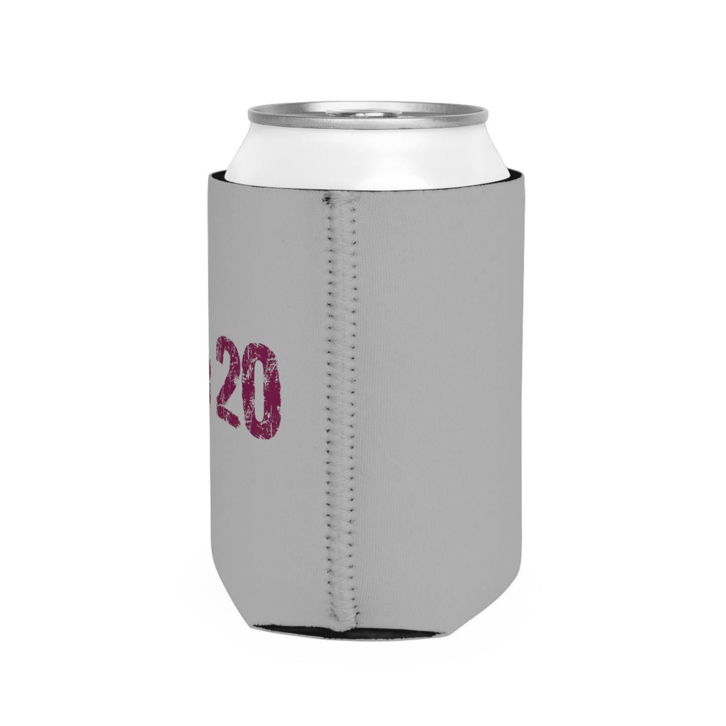 Can Cooler Sleeve Fan Art COQ INU Purple Text by Nifty