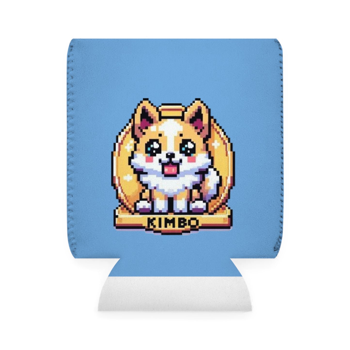 KIMBO Light Blue Can Cooler Sleeve COQ INU 0x420 #KIMBO Gold By Nifty