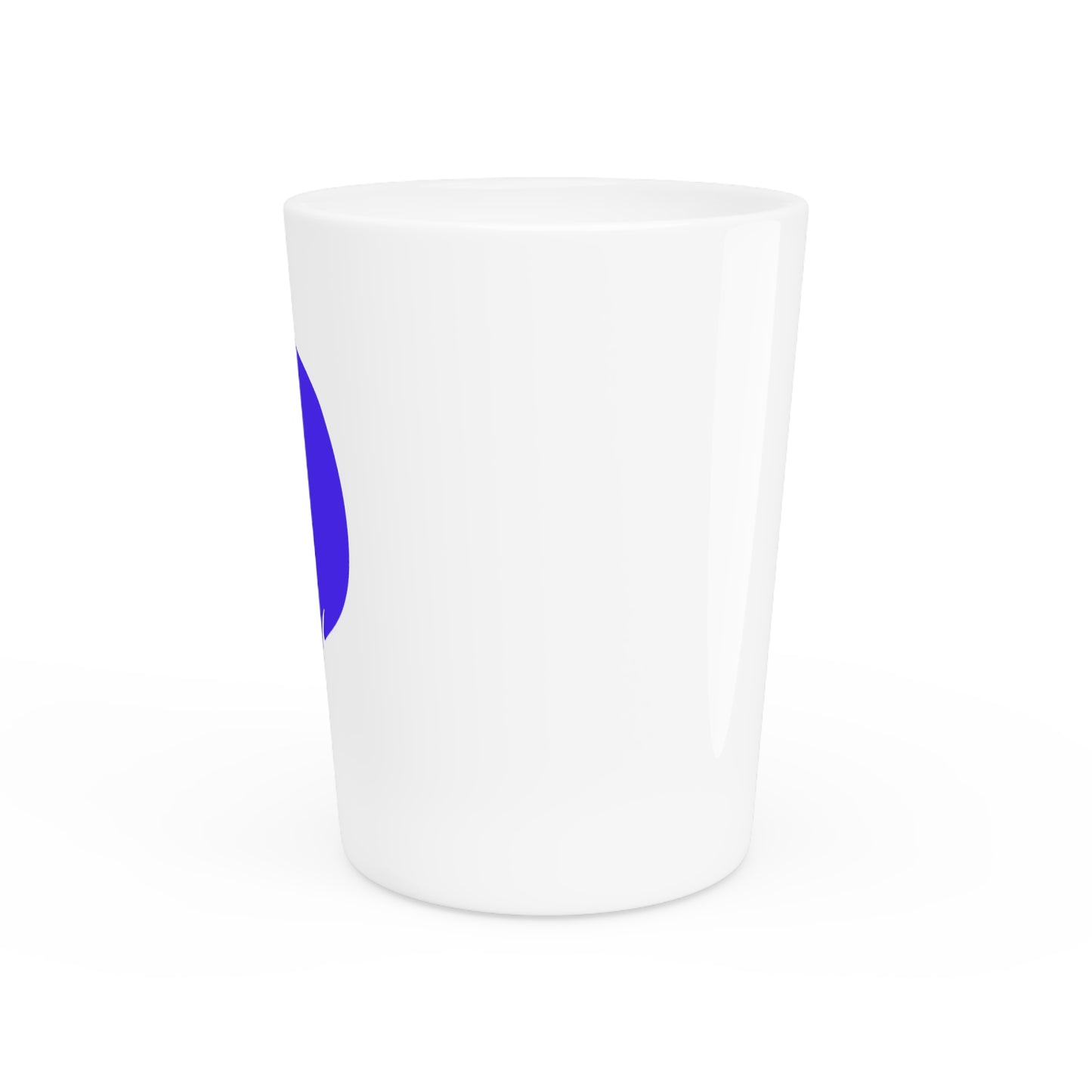 Madskullz Purple Skull Logo Shot Glass on White (0x420 COQ INU Store)