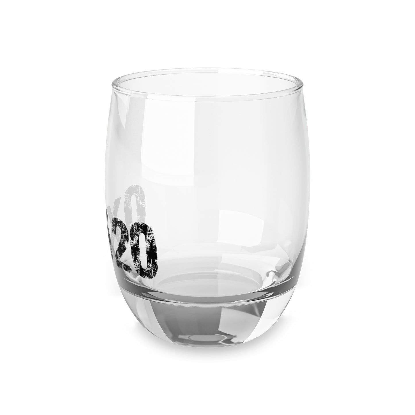 Whiskey Glass 0x420 Black Text COQ INU by Nifty