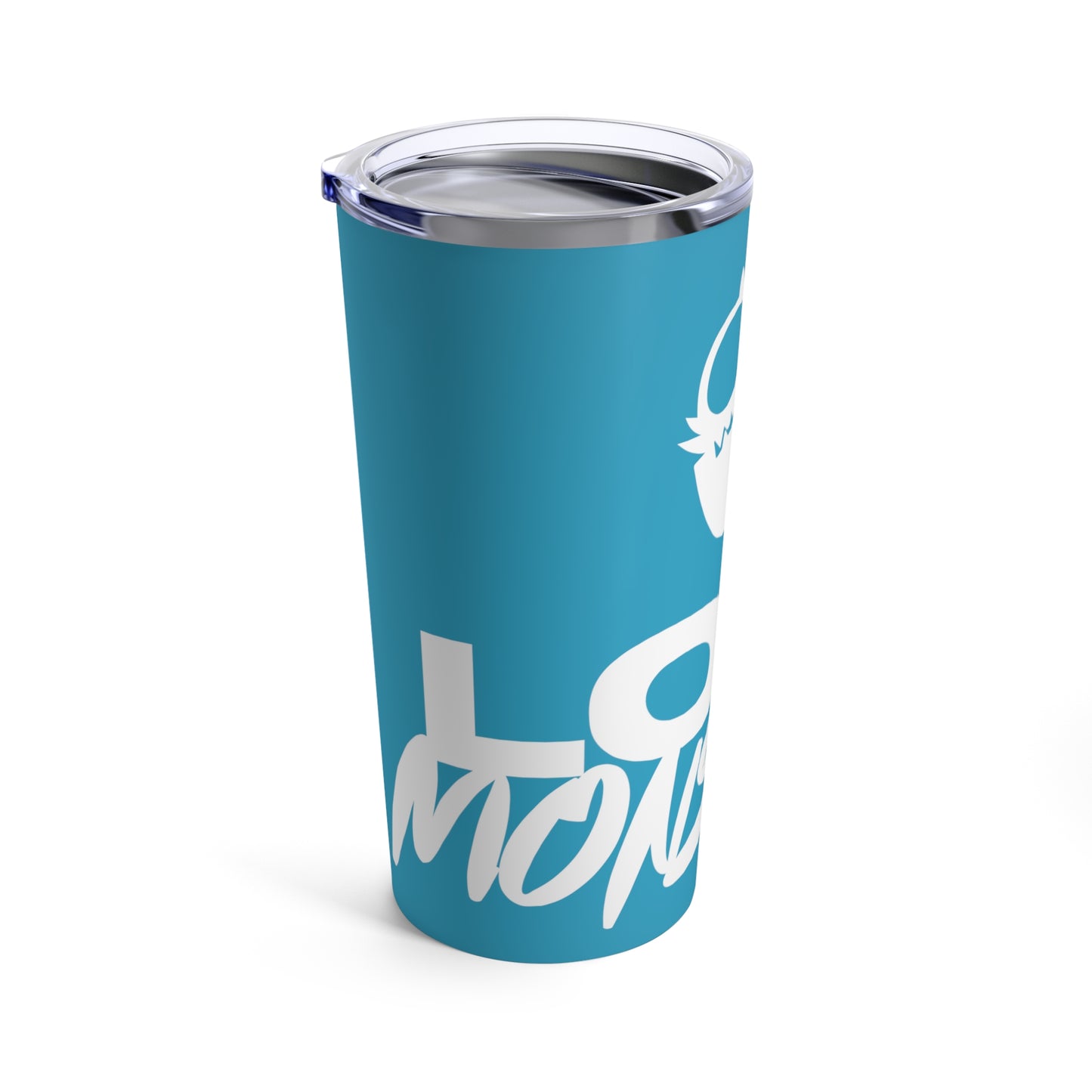 Love Monster Tumbler 20oz COQ White Text & White Monster Logo