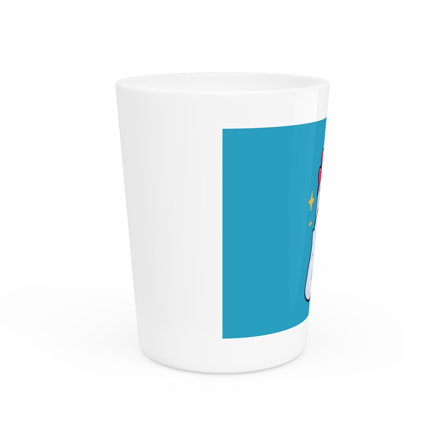 Shot Glass on Turquoise (0x420 COQ INU Store) #Feels Good By Gravy