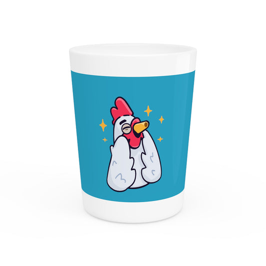 Shot Glass on Turquoise (0x420 COQ INU Store) #Feels Good By Gravy