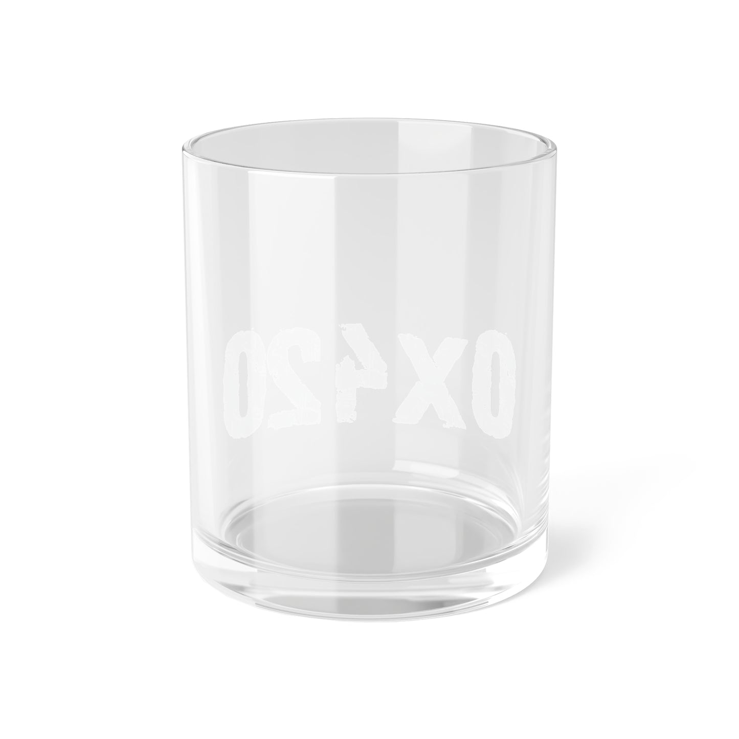 Bar Glass COQ INU 0x420 Navy Text By Nifty