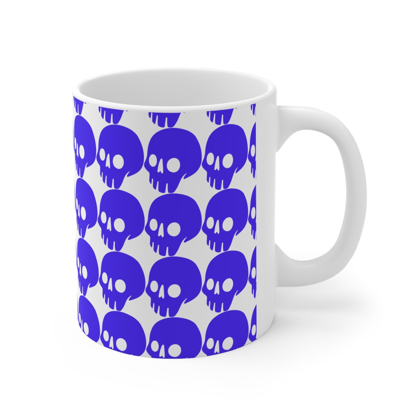 Madskullz Purple Skull Logo Ceramic Mug 11oz