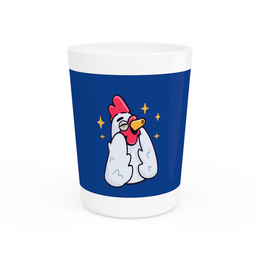 Shot Glass on Navy (0x420 COQ INU Store) #Feels Good By Gravy