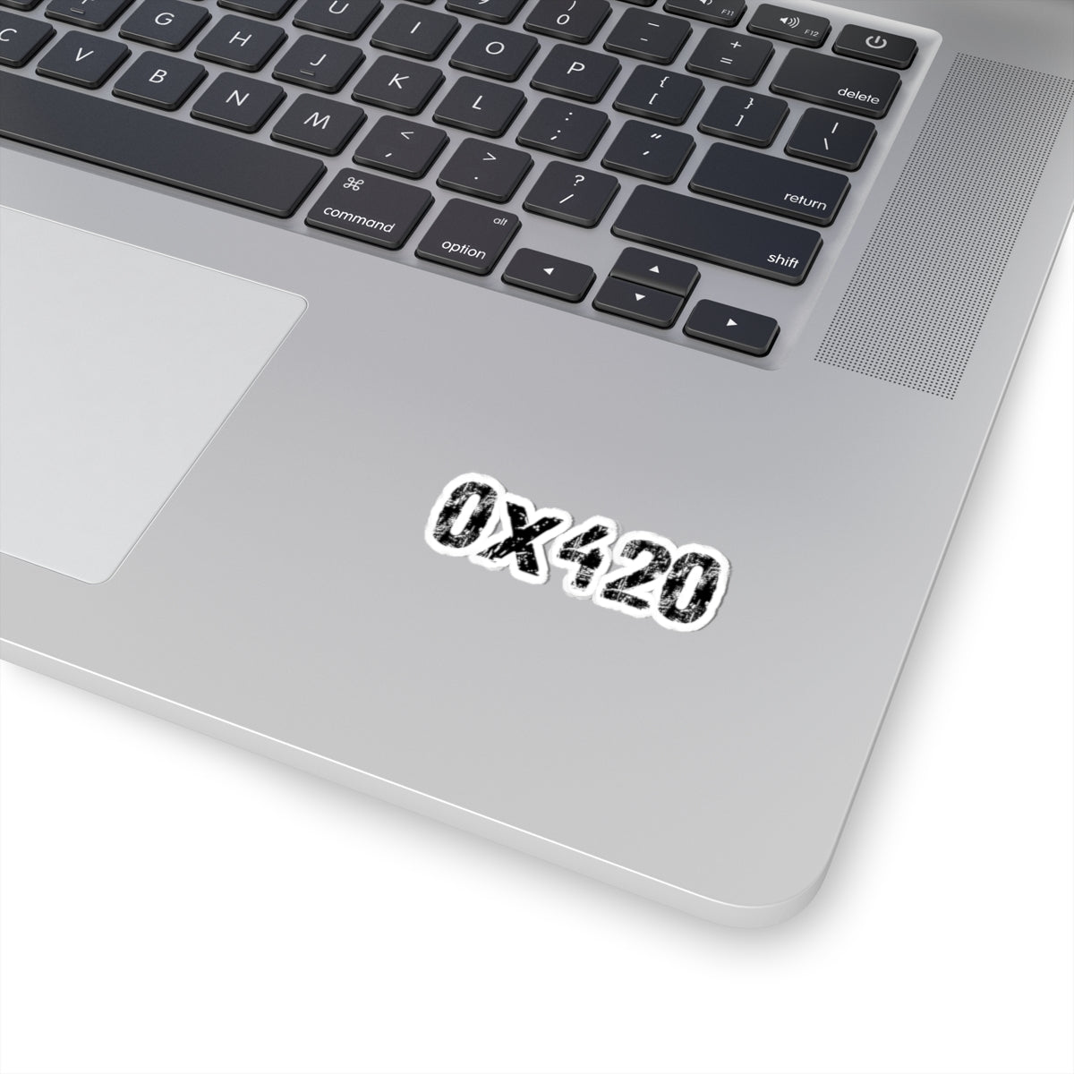 COQ INU 0x420 Black Sticker by Nifty