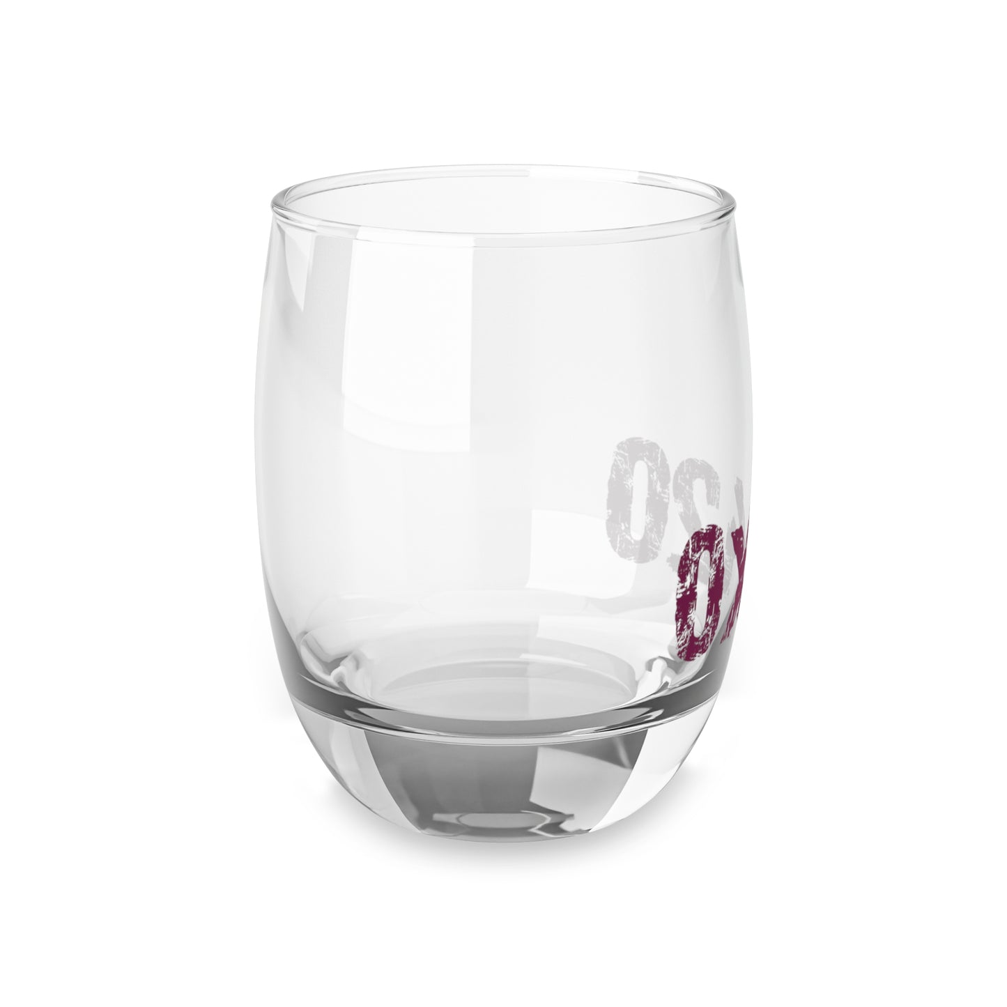 Whiskey Glass 0x420 Purple Text COQ INU by Nifty