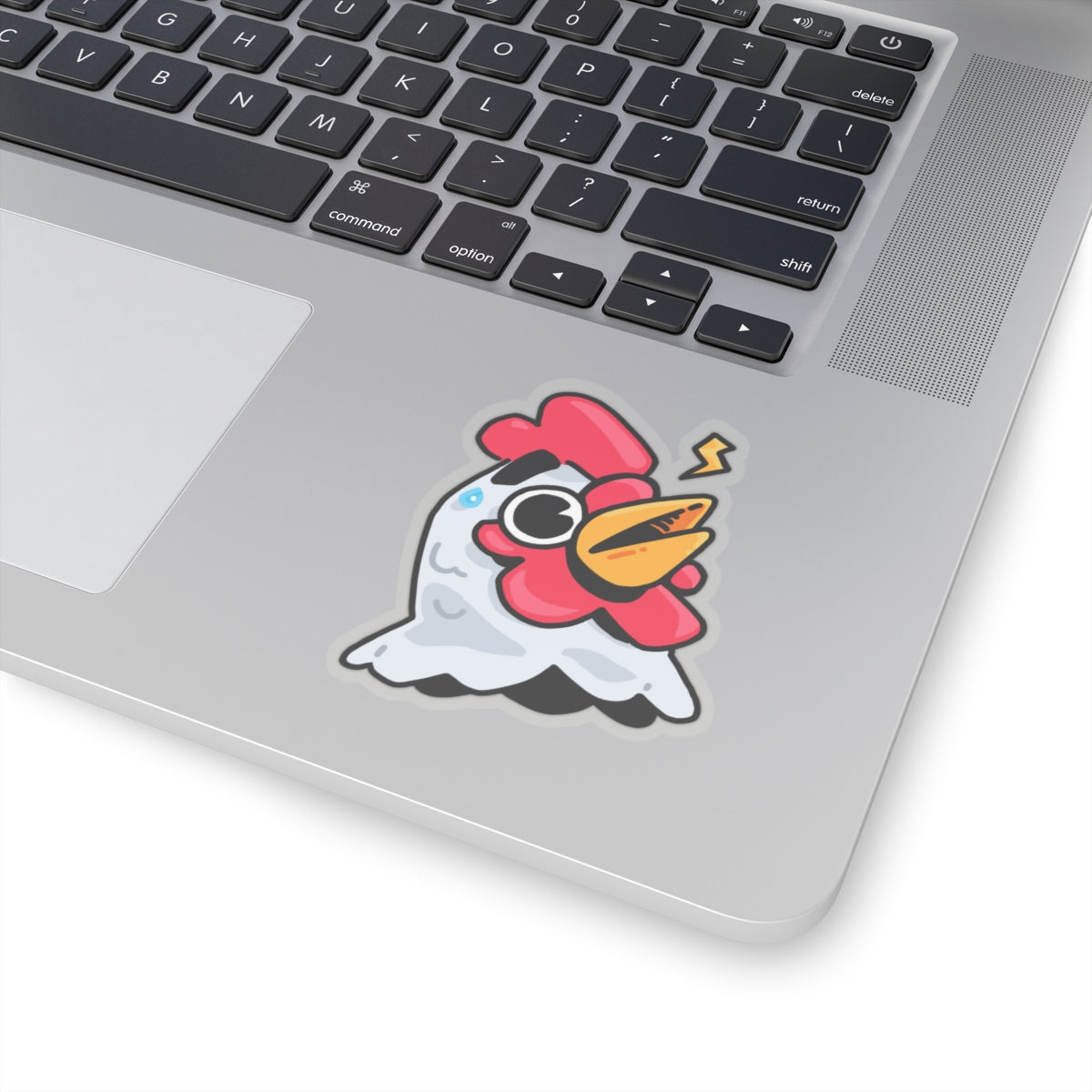 Gravy Fan Art COQ Head Whistle Sticker, Funny Chicken (Chikn)