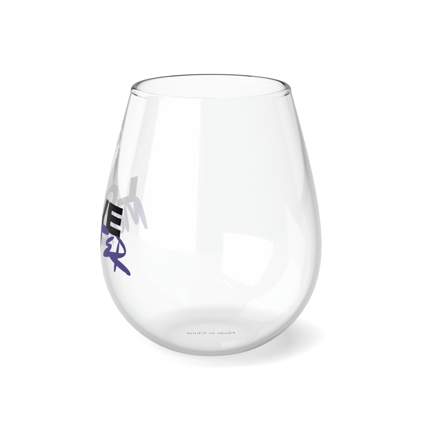 Love Monster Stemless Wine Glass, 11.75oz