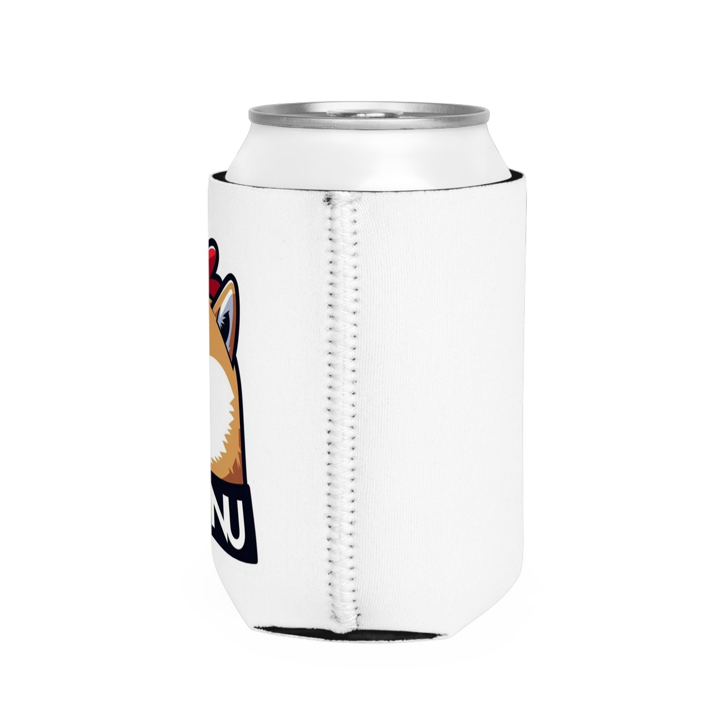 Can Cooler Sleeve Fan Art COQ INU by Nifty