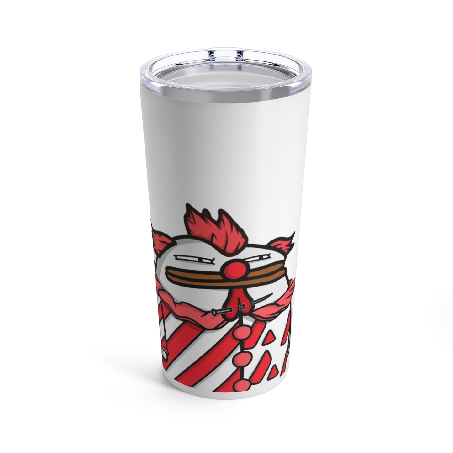 Pepe Portraits Tumbler 20oz COQ INU (0x420 Shop) on White Background #Clown by Numpty