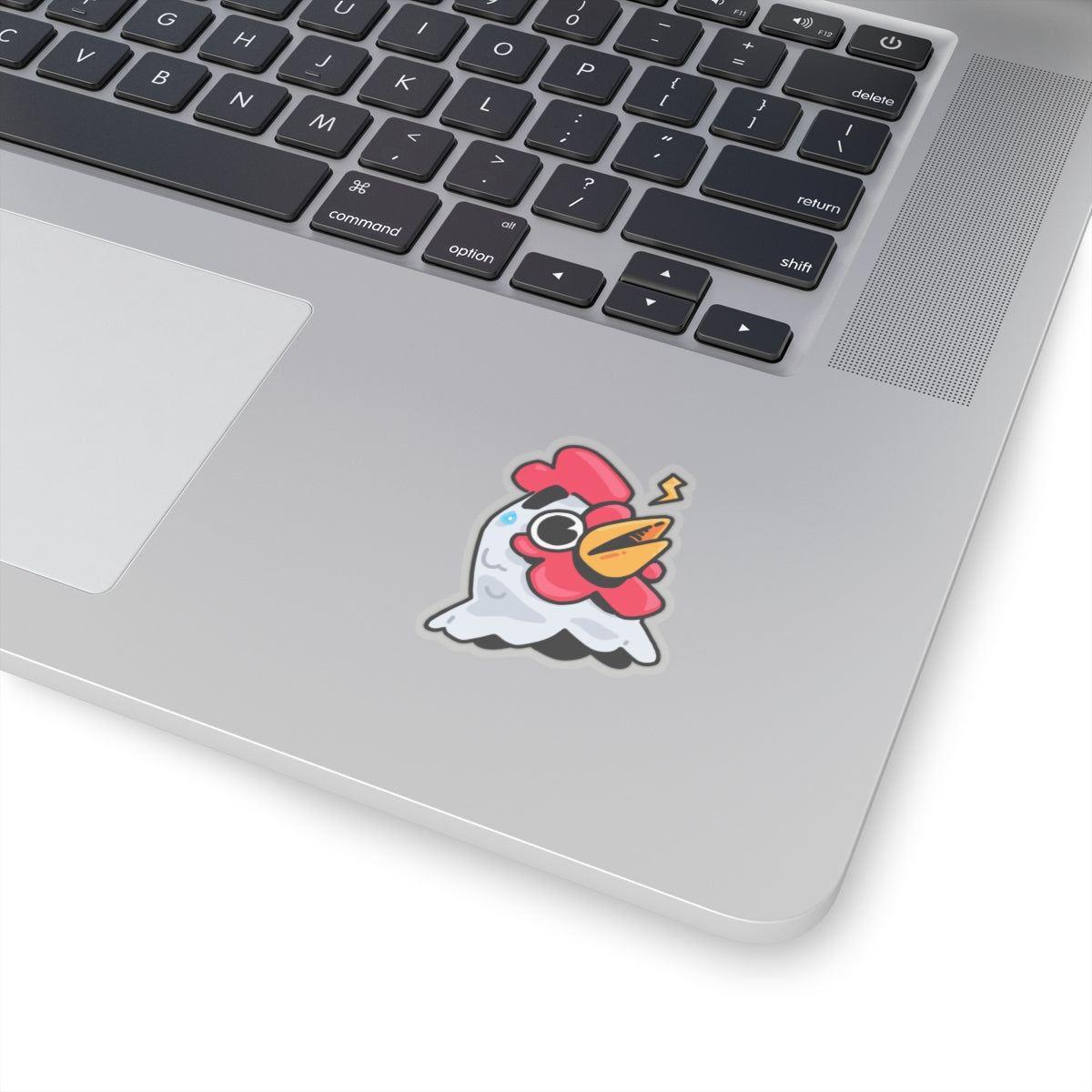 Gravy Fan Art COQ Head Whistle Sticker, Funny Chicken (Chikn)