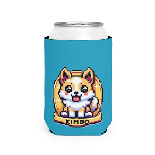 KIMBO Turquoise Can Cooler Sleeve COQ INU 0x420 #KIMBO Gold By Nifty