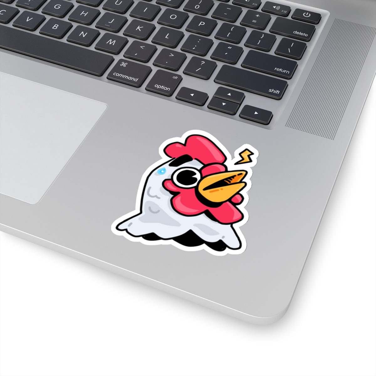 Gravy Fan Art COQ INU Box Head Sticker (0x420 INU Shop) White Background