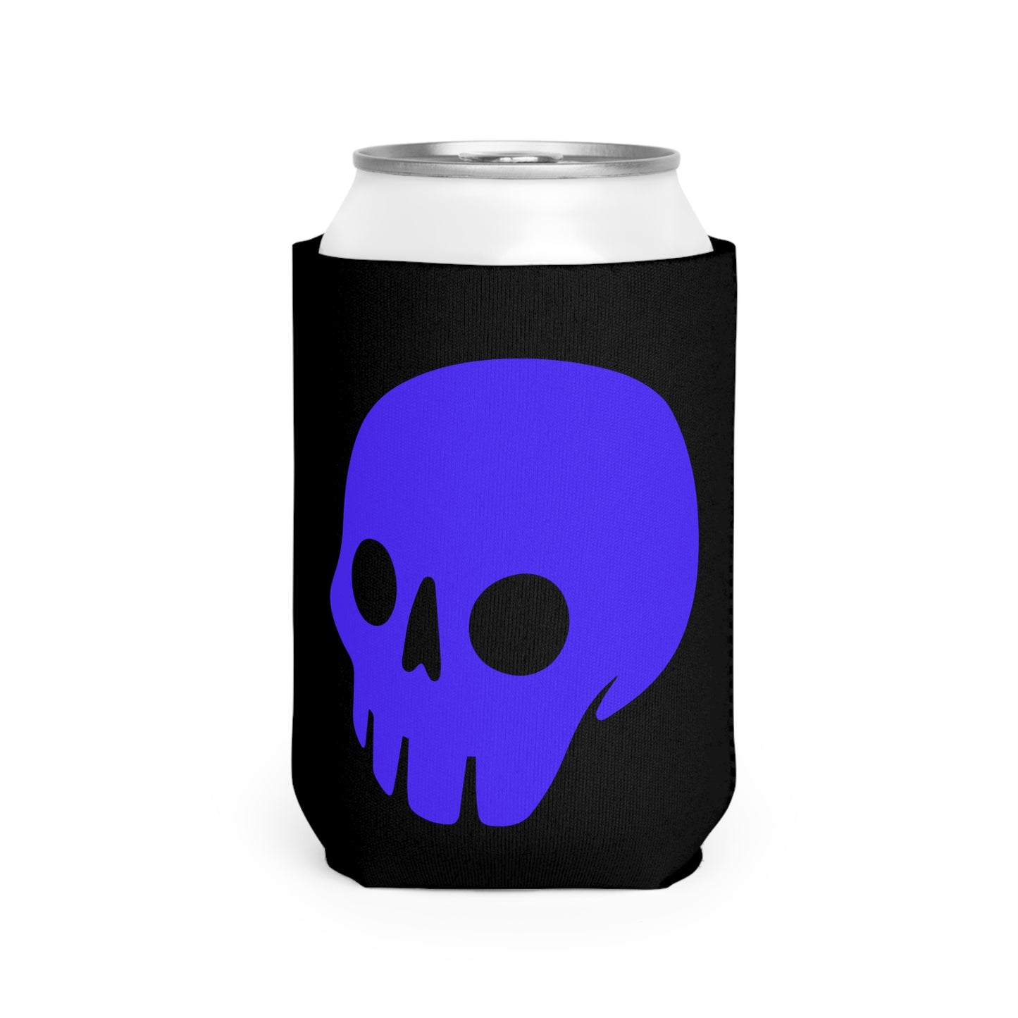 Madskullz Purple Skull Logo Can Cooler Sleeve