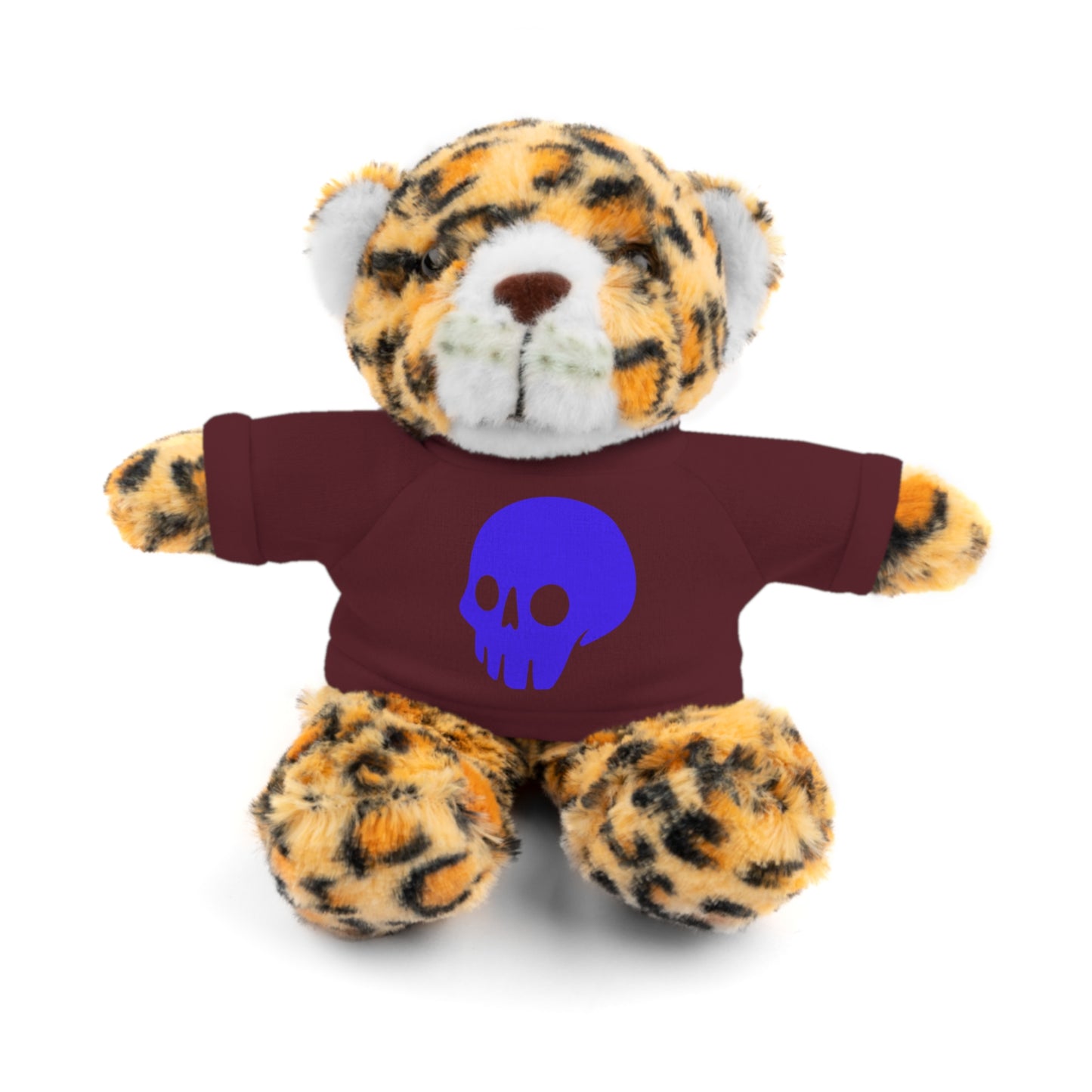 Madskullz Stuffed Animals with Tee shirt prints Skullz logo purple head