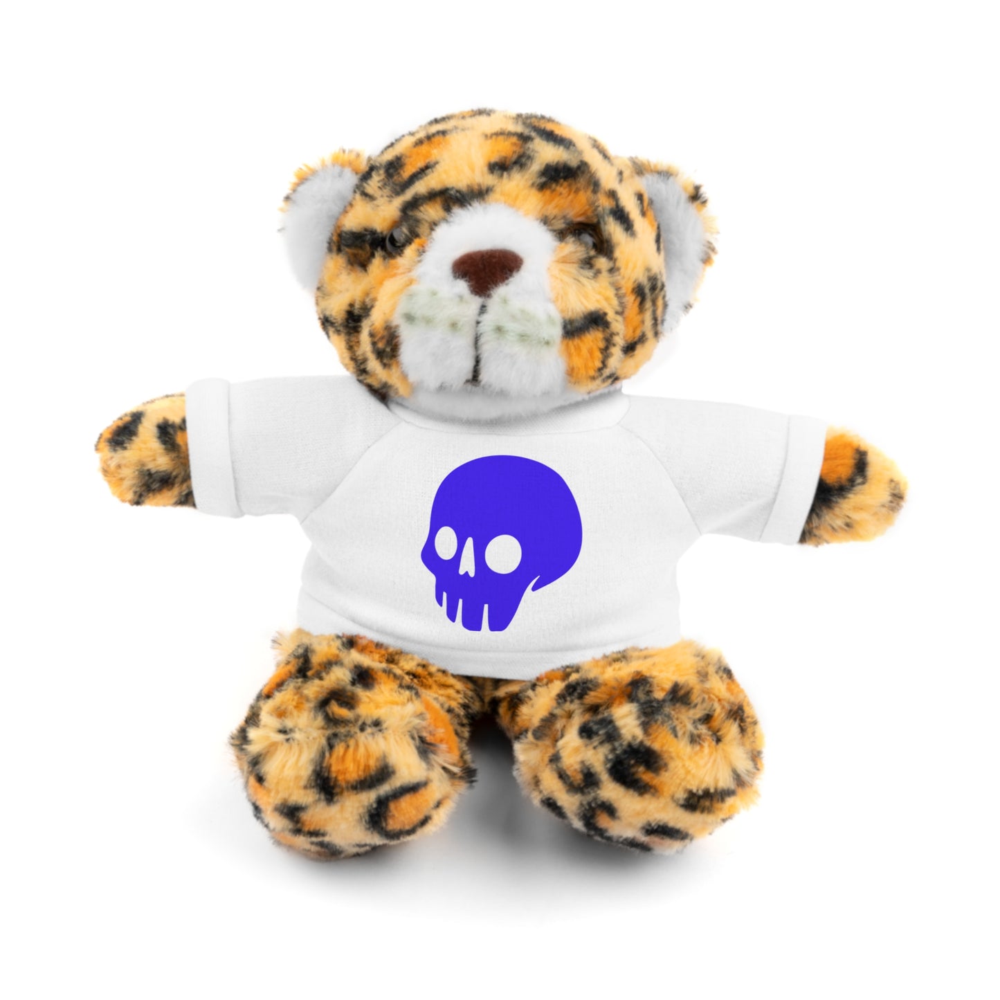 Madskullz Stuffed Animals with Tee shirt prints Skullz logo purple head