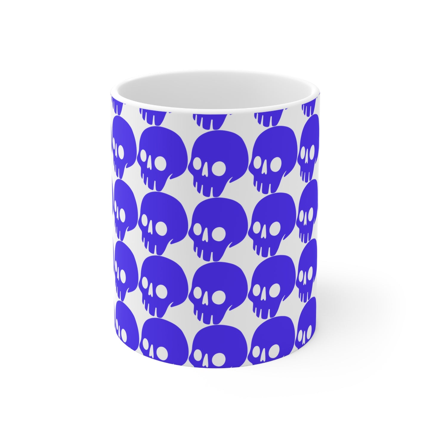 Madskullz Purple Skull Logo Ceramic Mug 11oz