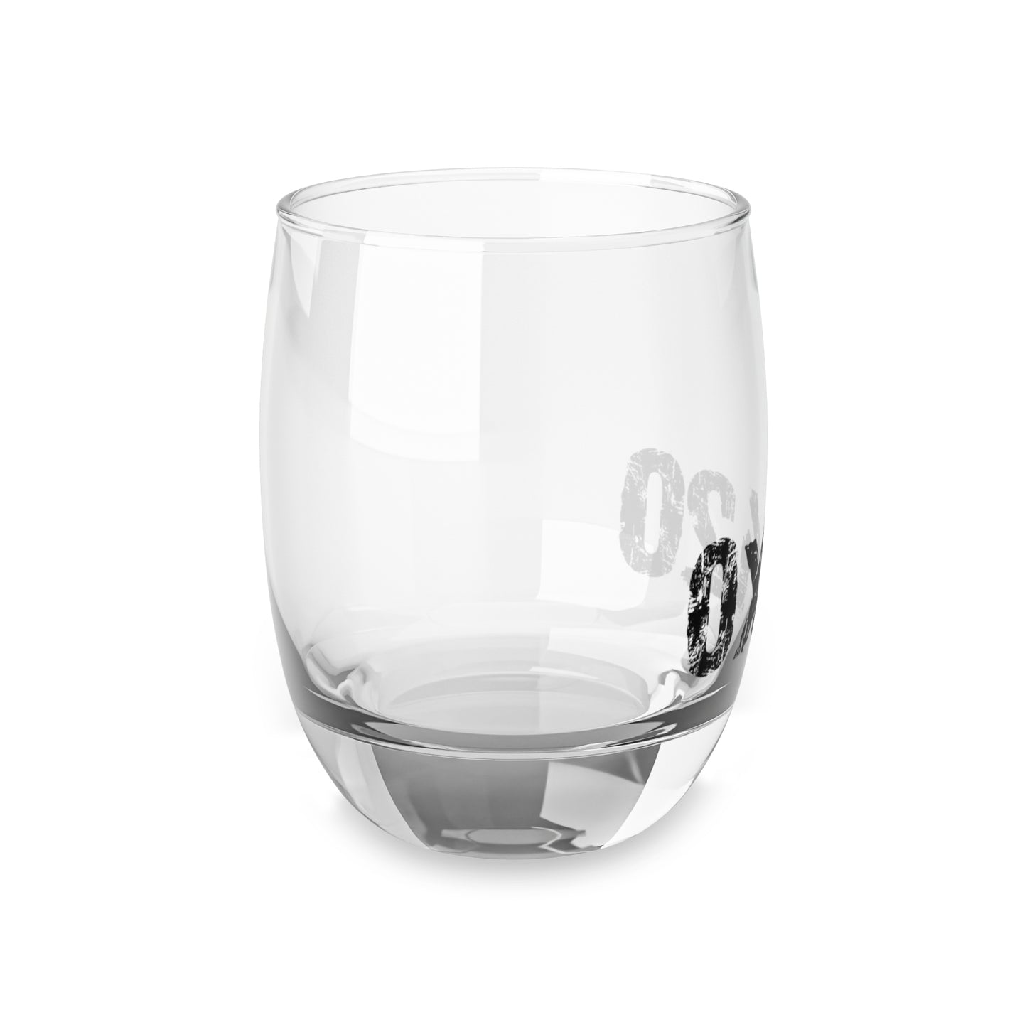 Whiskey Glass 0x420 Black Text COQ INU by Nifty