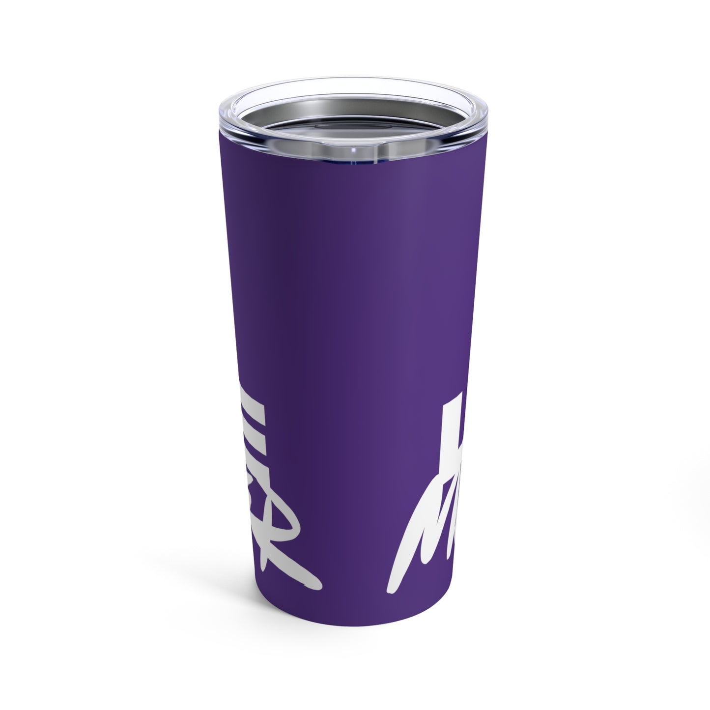 20oz Love Monster Tumbler with White Text & Skull Design, Insulated Drinkware