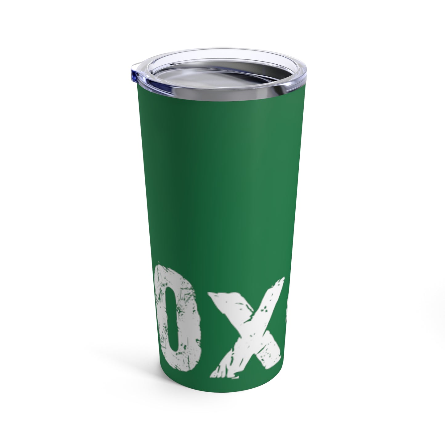 Tumbler 20oz 0x420 COQ INU White Text over Dark Green by Nifty