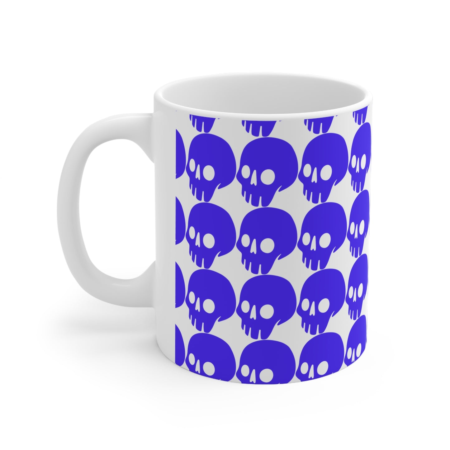 Madskullz Purple Skull Logo Ceramic Mug 11oz