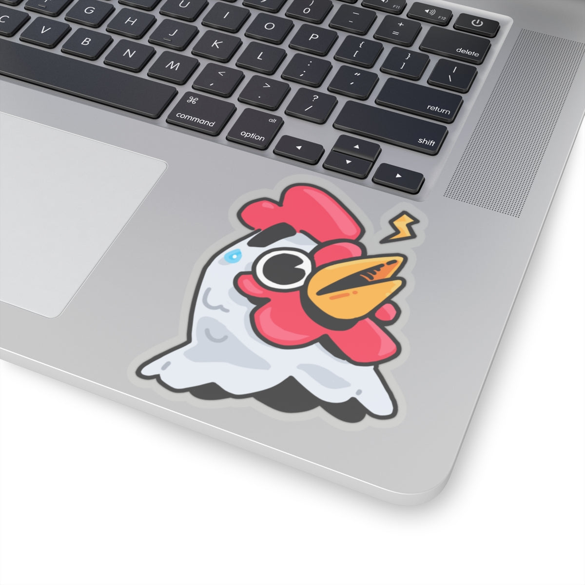 Gravy Fan Art COQ Head Whistle Sticker, Funny Chicken (Chikn)