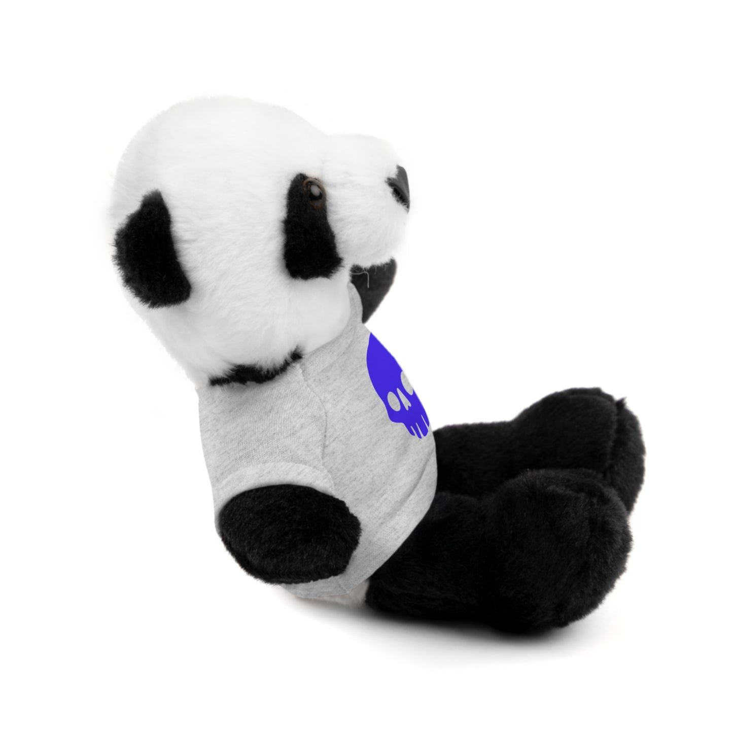 Madskullz Stuffed Animals with Tee shirt prints Skullz logo purple head