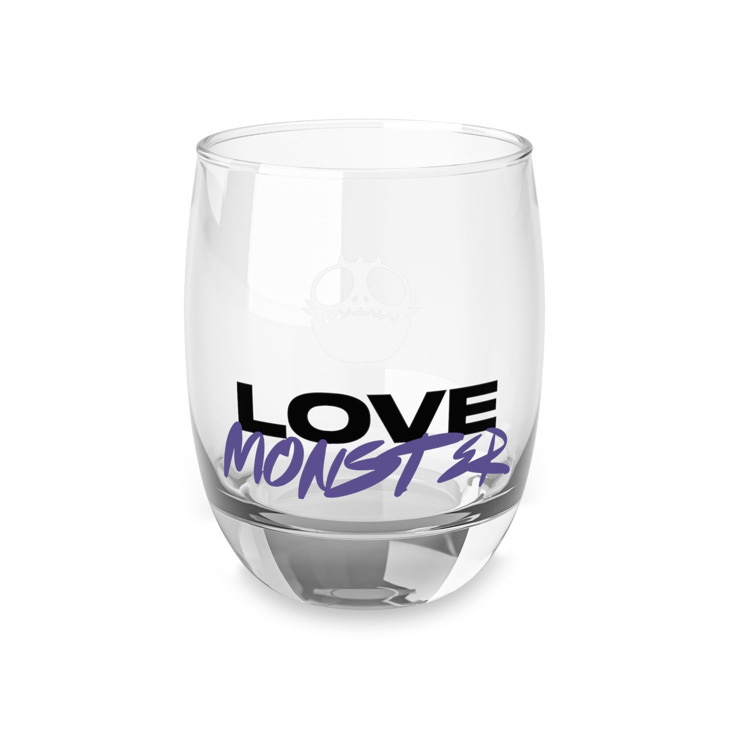 Love Monster Whiskey Glass