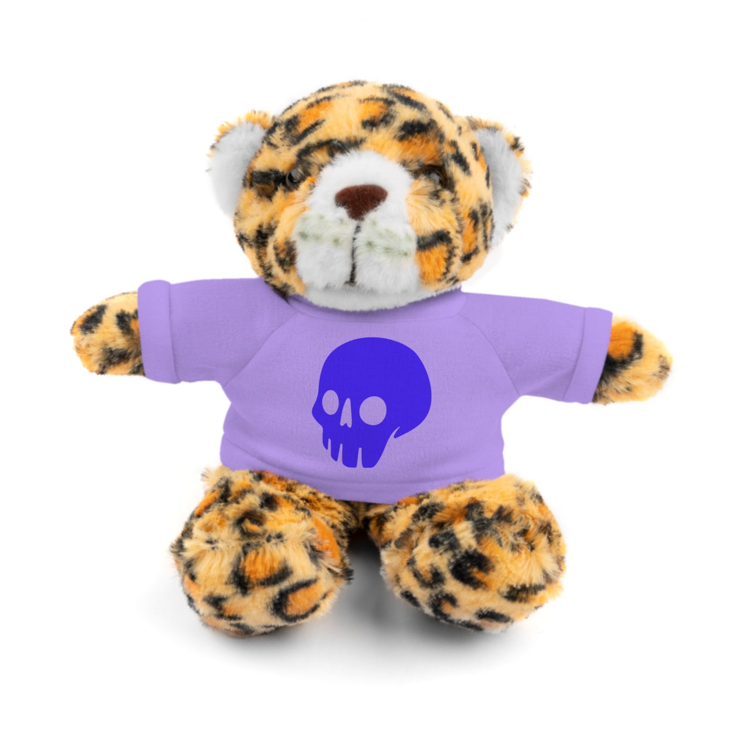 Madskullz Stuffed Animals with Tee shirt prints Skullz logo purple head