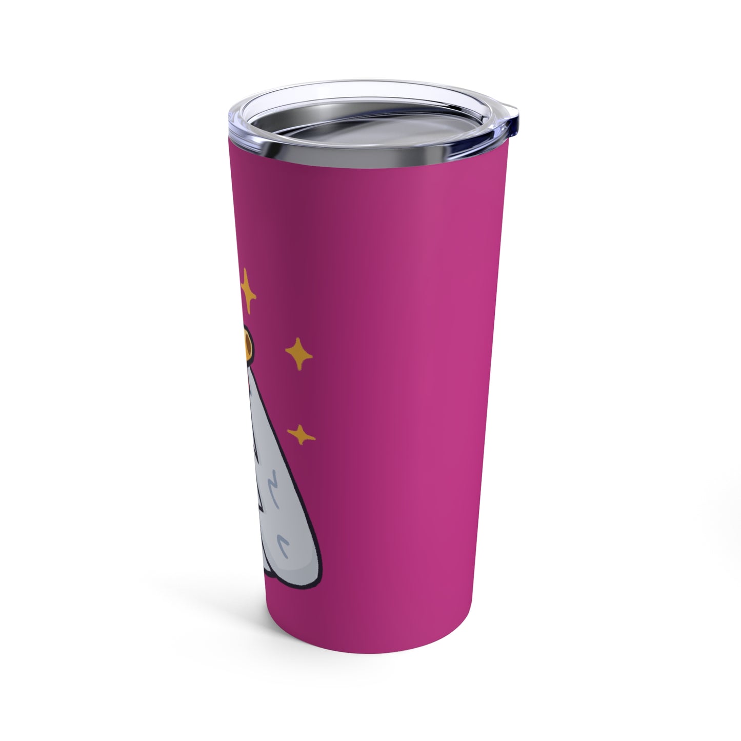 Tumbler 20oz COQ INU (0x420 Shop) on Hot Pink Background #Feels Good Head by Gravy