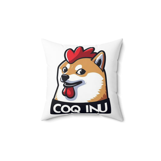 Spun Polyester Square Pillow Fan Art by Nifty