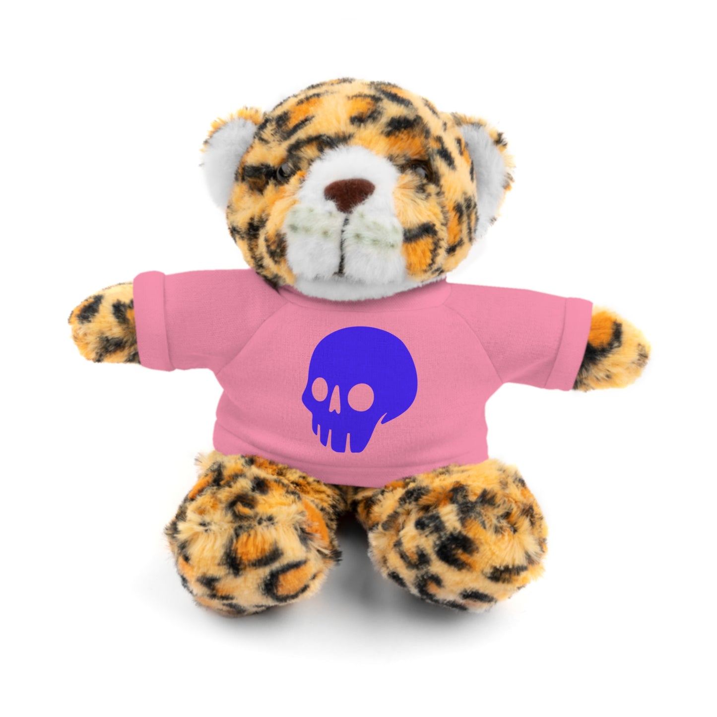 Madskullz Stuffed Animals with Tee shirt prints Skullz logo purple head