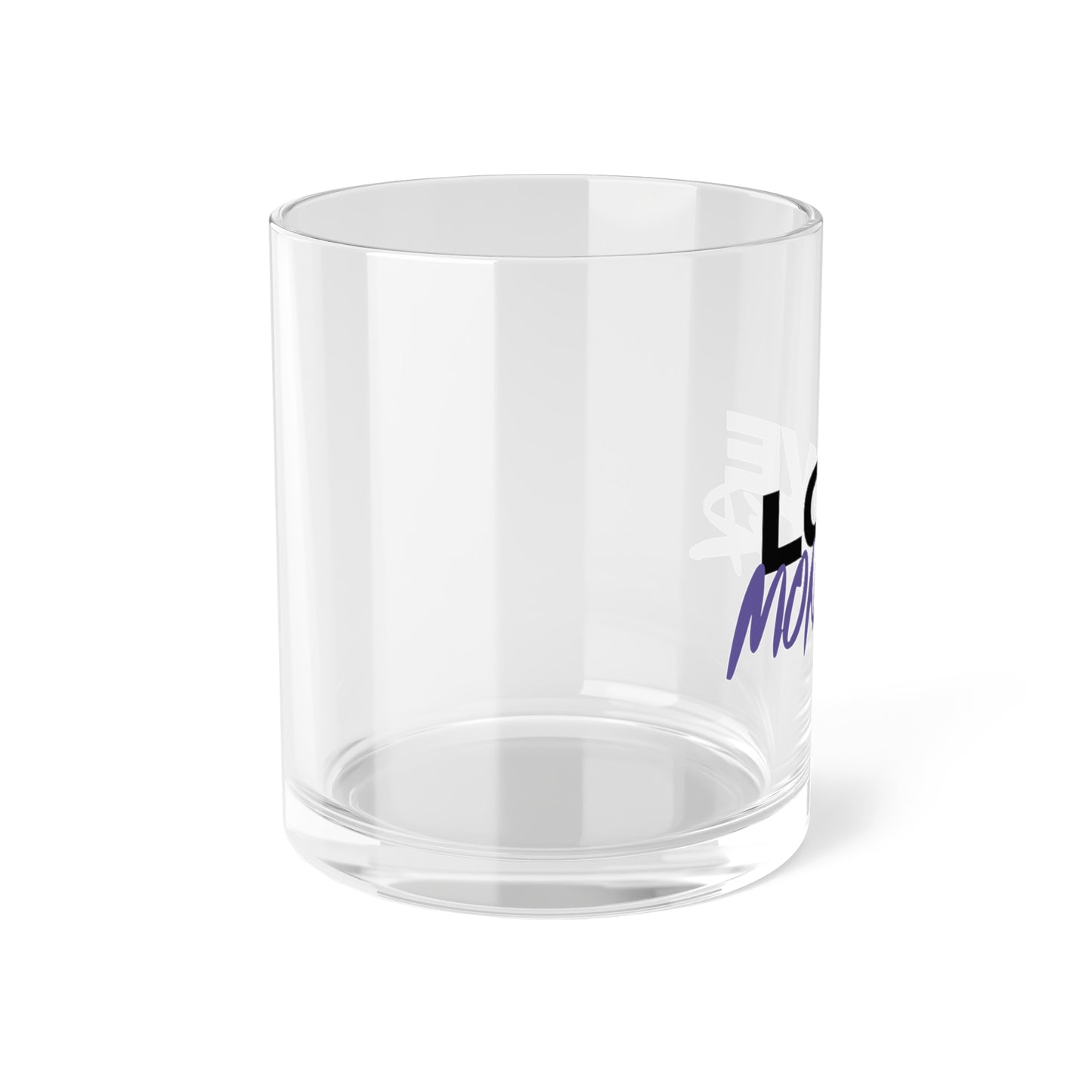 Love Monster Bar Glass Logo Text