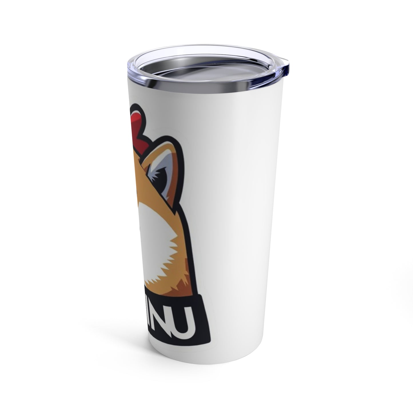 Tumbler 20oz Fan Art COQ INU by Nifty Pun on words COQ INU meme coin - Funny meme