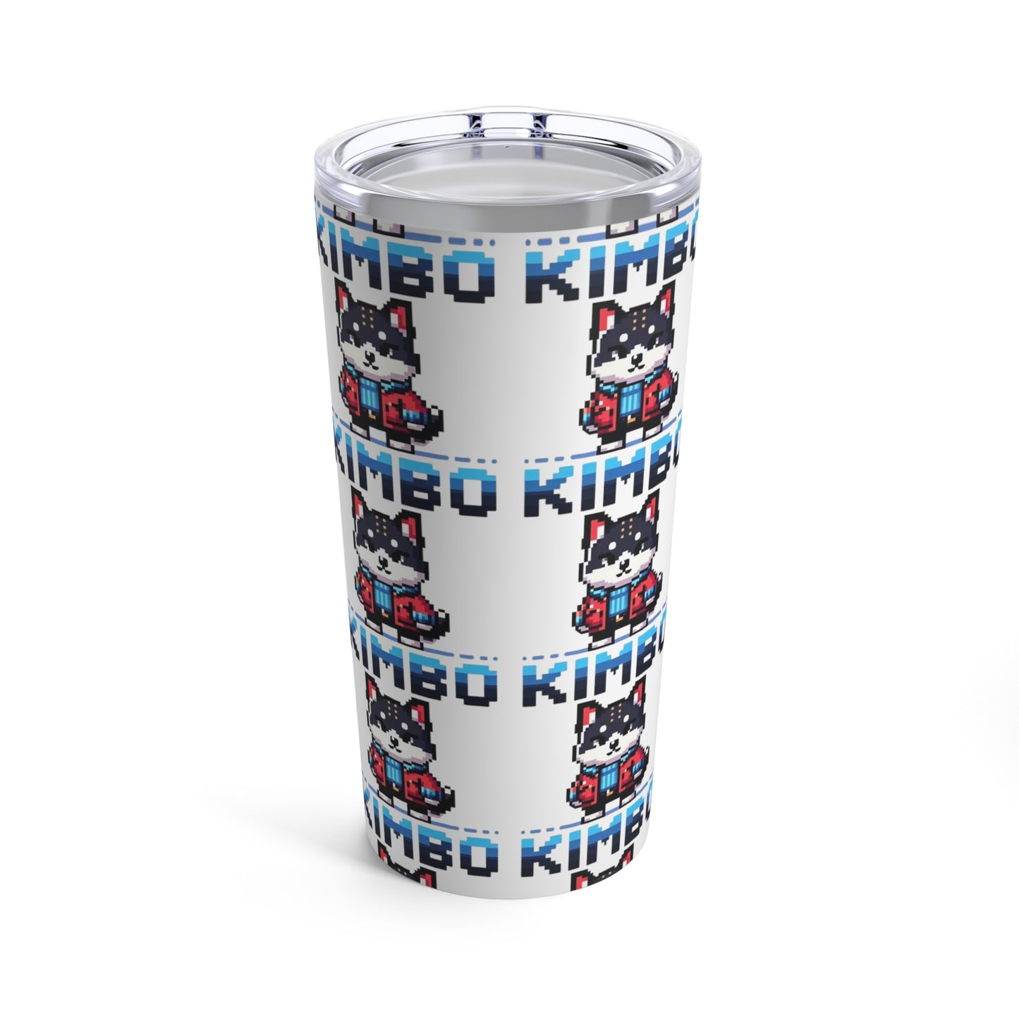 KIMBO Tumbler 20oz COQ INU (0x420 Shop) on White Background #KIMBO Blue By Nifty