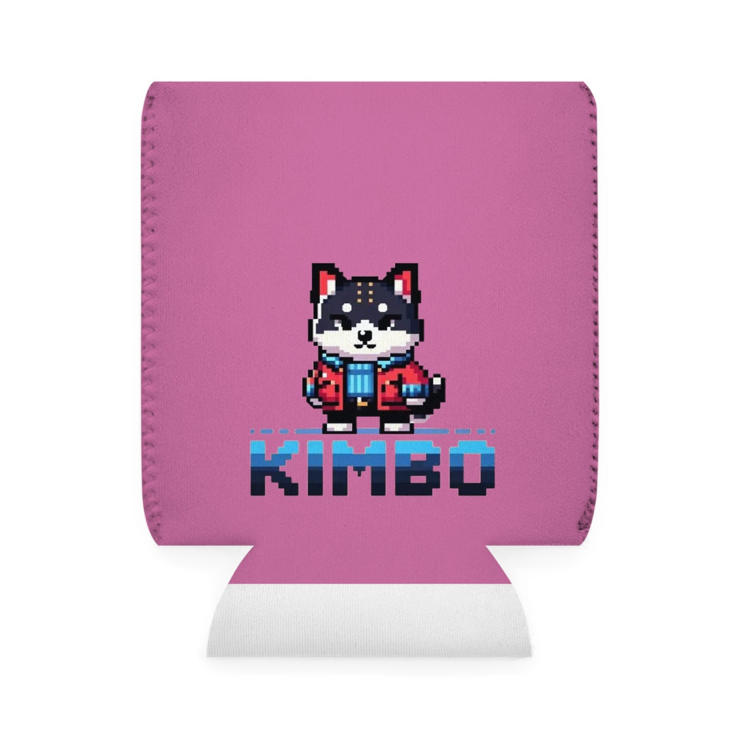 KIMBO Pink Can Cooler Sleeve COQ INU 0x420 #KIMBO Blue By Nifty