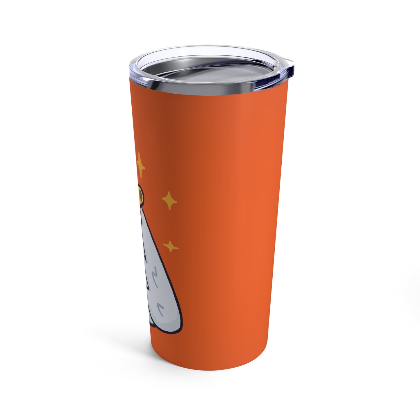 Tumbler 20oz COQ INU (0x420 Shop) on Orange Background #Feels Good Head by Gravy