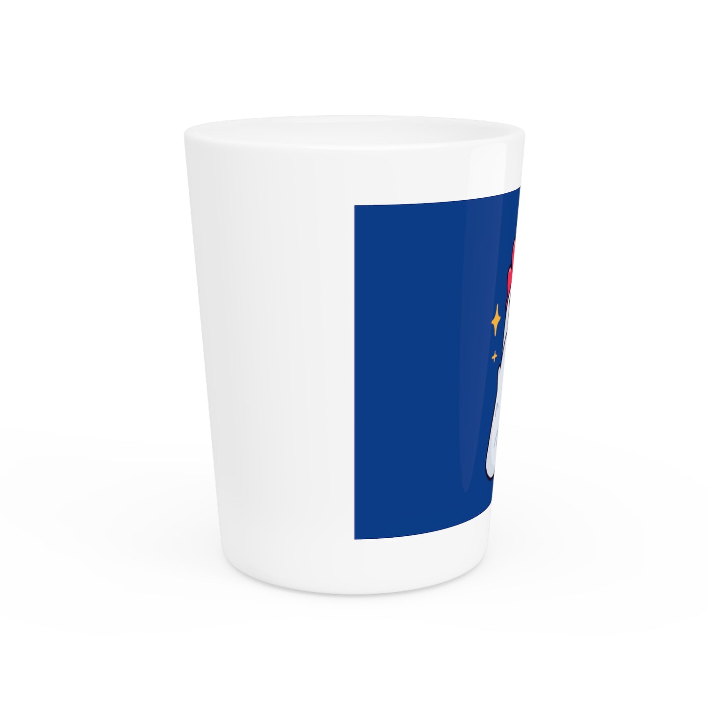 Shot Glass on Navy (0x420 COQ INU Store) #Feels Good By Gravy