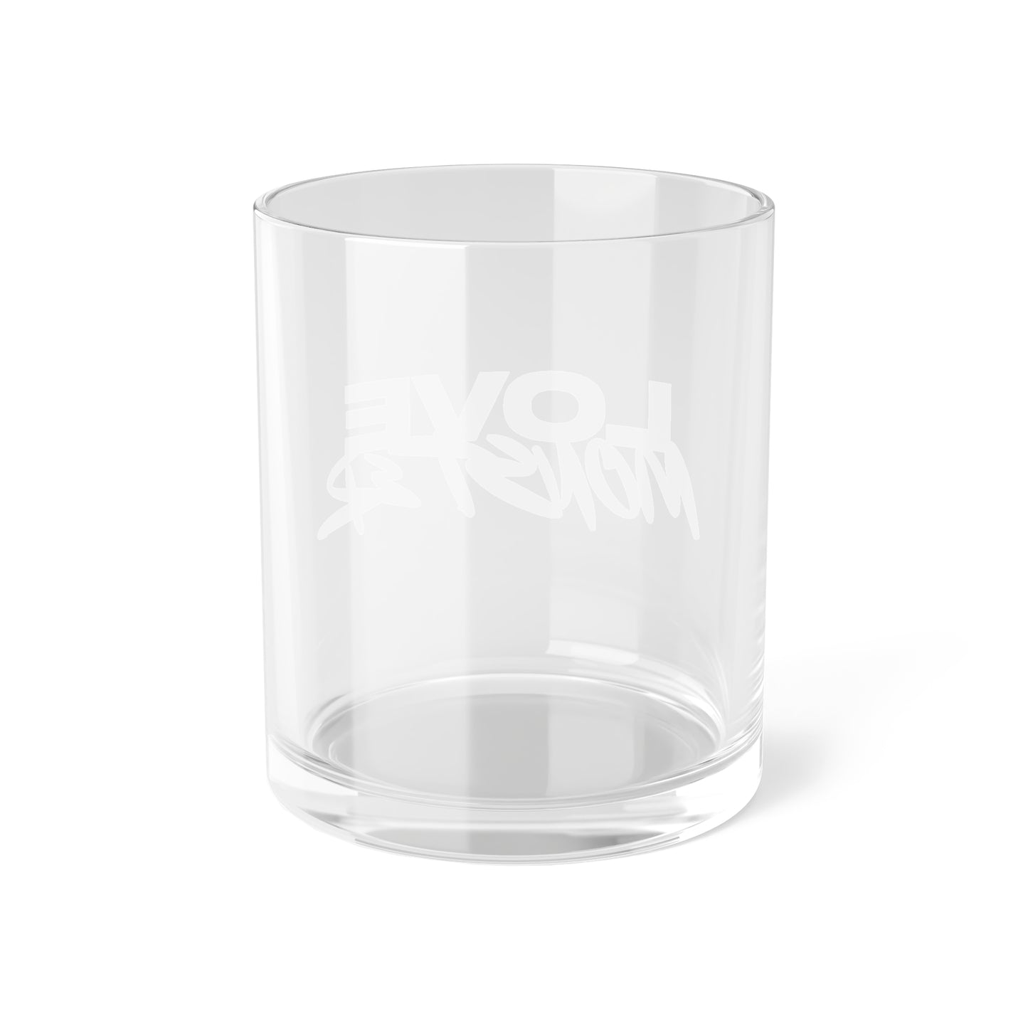 Love Monster Bar Glass Logo Text