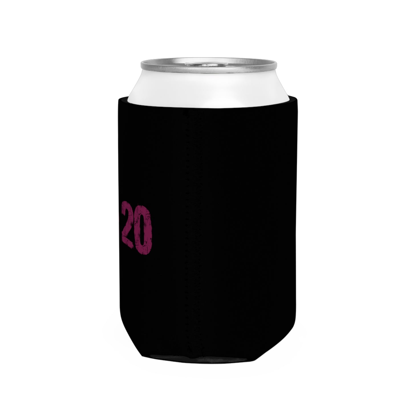 Can Cooler Sleeve Fan Art COQ INU Purple Text by Nifty