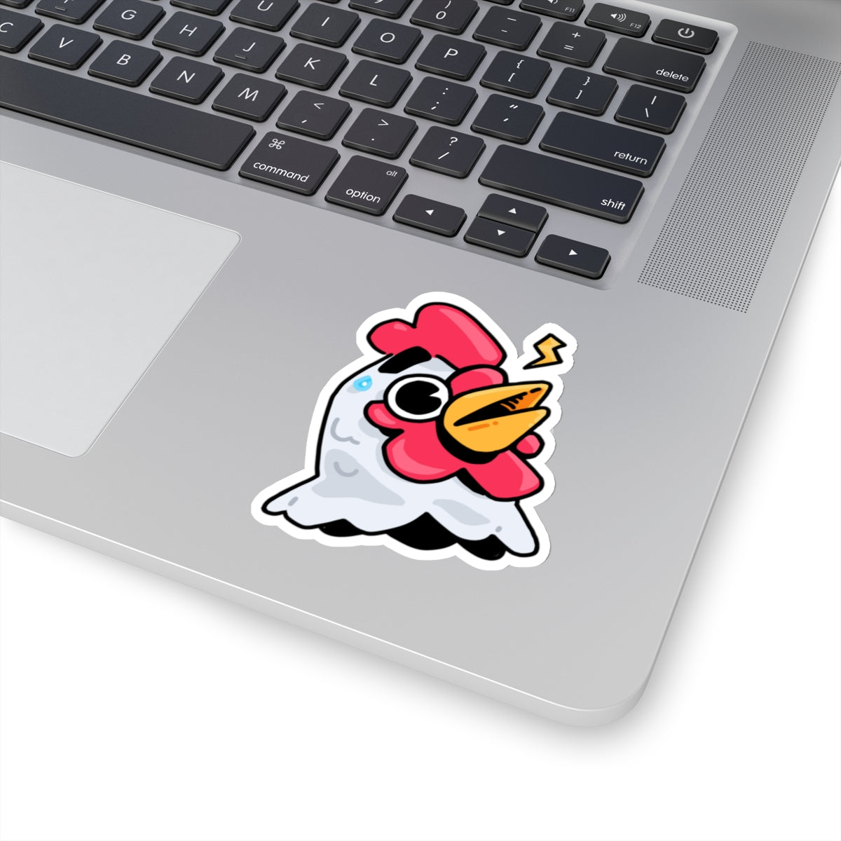 Gravy Fan Art COQ Head Whistle Sticker, Funny Chicken (Chikn)