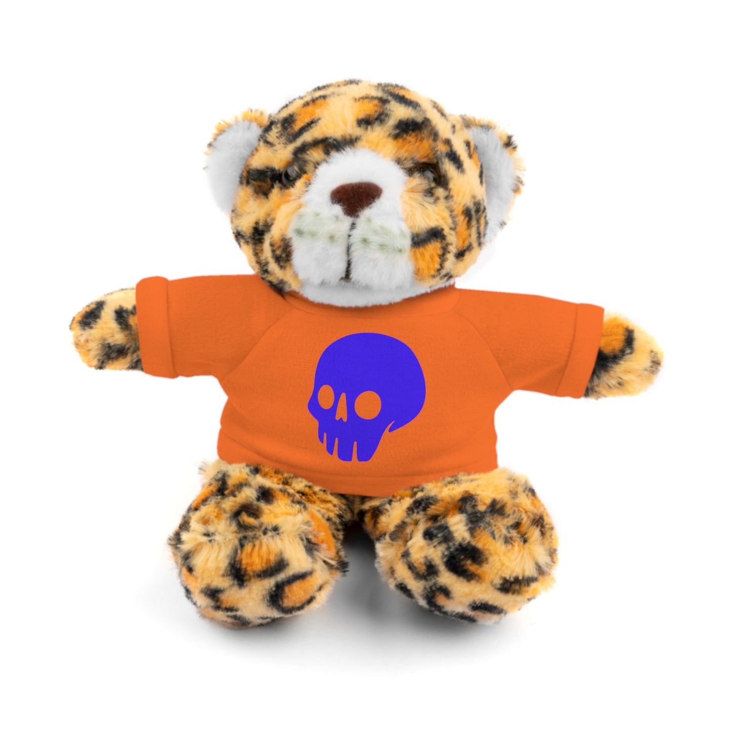 Madskullz Stuffed Animals with Tee shirt prints Skullz logo purple head